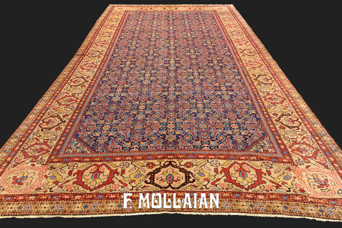 Antique Rug Mishan Purple n°:73137558